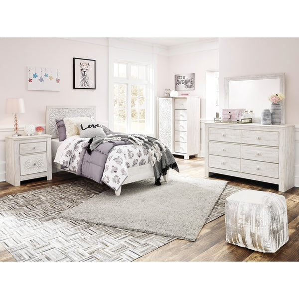 Signature Design by Ashley Paxberry B181 6 pc Twin Panel Bedroom Set IMAGE 1