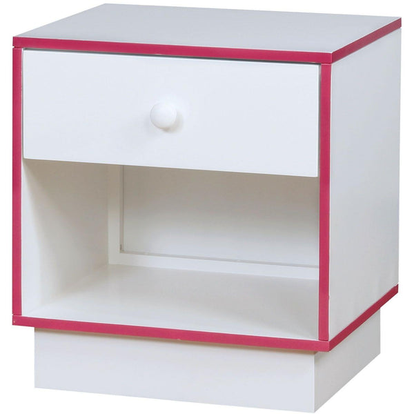 Furniture of America Bobbi 1-Drawer Kids Nightstand CM7852PK-N IMAGE 1