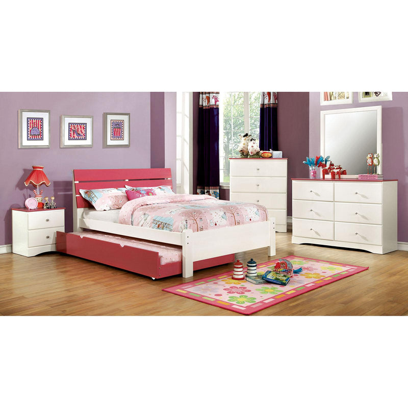 Furniture of America Kimmel 2-Drawer Kids Nightstand CM7626PK-N IMAGE 4