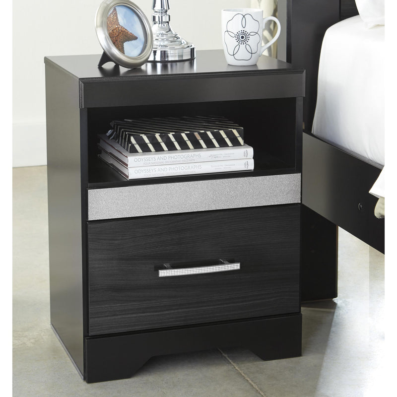 Signature Design by Ashley Starberry 1-Drawer Nightstand B304-91 IMAGE 2
