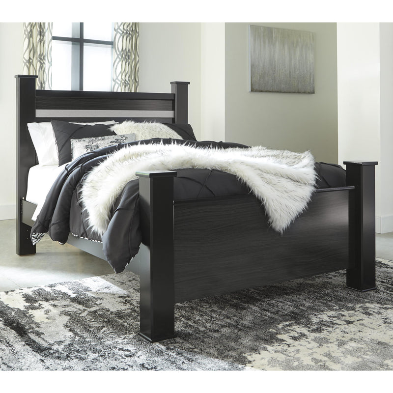Signature Design by Ashley Starberry Queen Poster Bed B304-67/B304-64/B304-98 IMAGE 2
