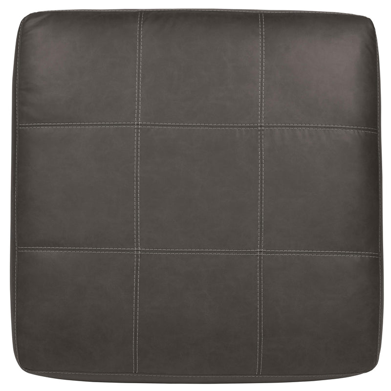 Benchcraft Aberton Leather Look Ottoman 2560108 IMAGE 4