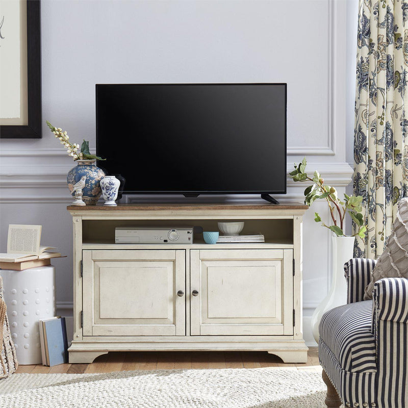 Liberty Furniture Industries Inc. Morgan Creek TV Stand with Cable Management 498-TV46 IMAGE 9