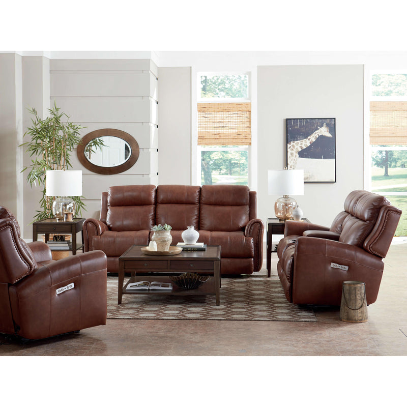 Bassett Marquee Power Leather Recliner 3707-P0U IMAGE 5