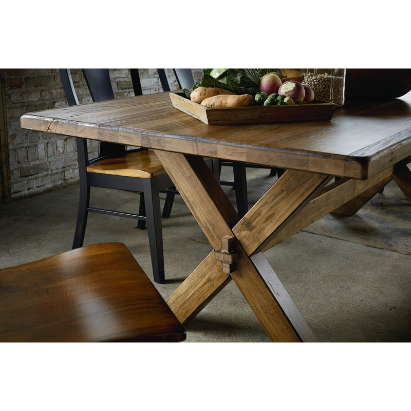 Bassett Bench Made Dining Table with Trestle Base 4015-7242 IMAGE 4