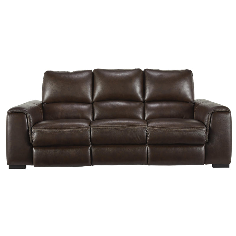 Signature Design by Ashley Alessandro Power Reclining Leather Look Sofa U2550215 IMAGE 3