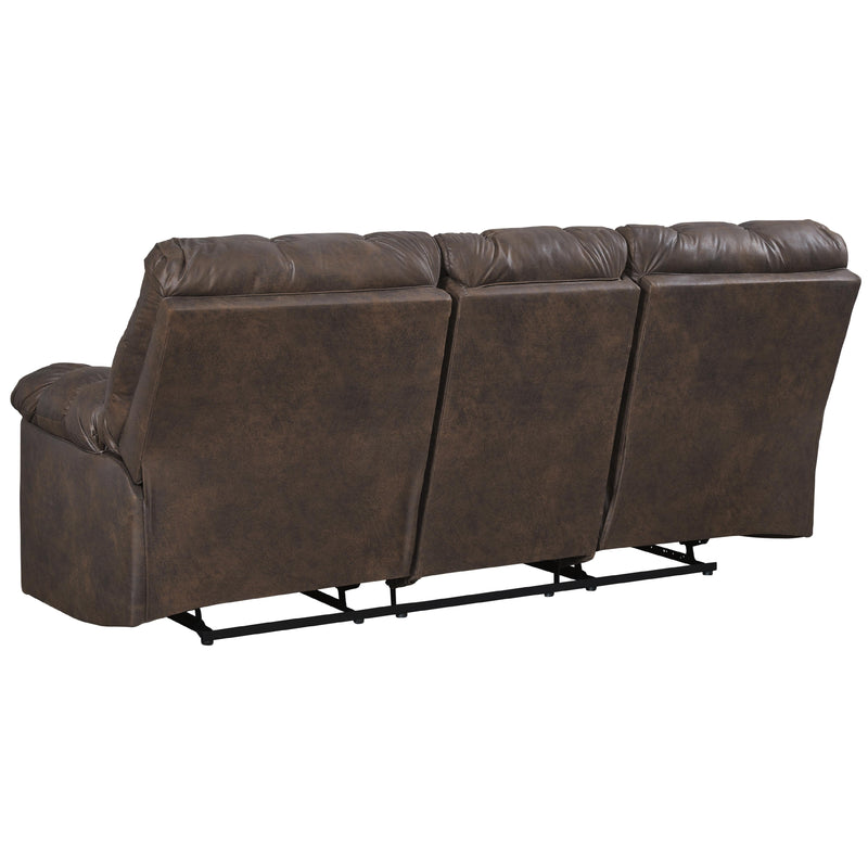 Signature Design by Ashley Derwin Reclining Leather Look Sofa 2840189 IMAGE 5