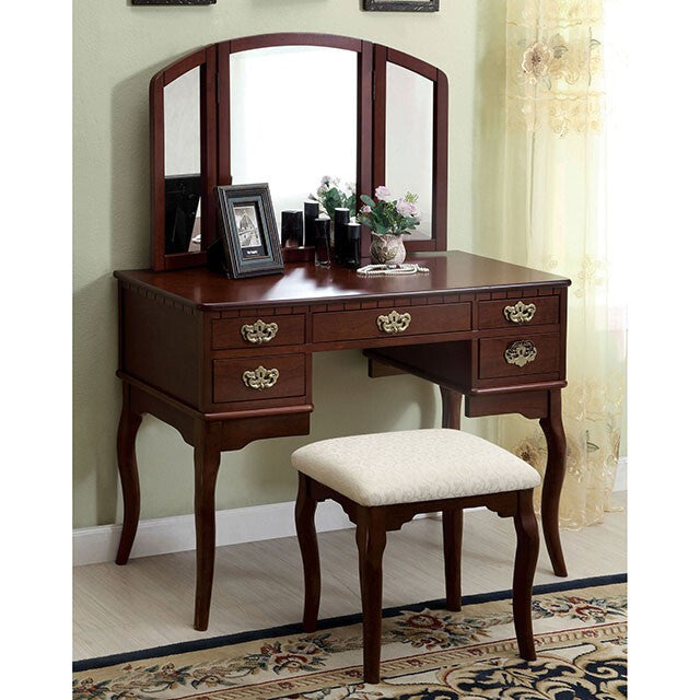 Furniture of America Ashland Vanity Table CM-DK6405CH IMAGE 2