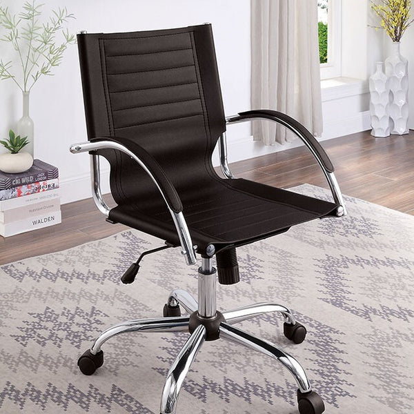 Furniture of America Office Chairs Office Chairs CM-FC663BK IMAGE 1