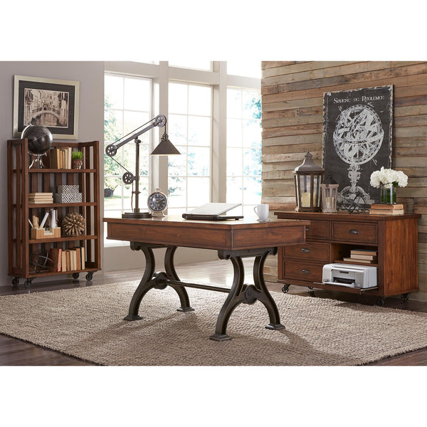 Liberty Furniture Industries Inc. Arlington House 411-HO-4DS 4 pc Home Office Set IMAGE 1