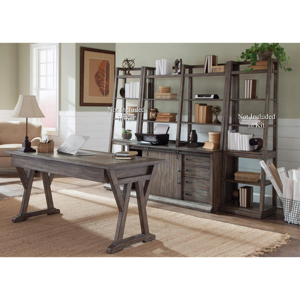 Liberty Furniture Industries Inc. Stone Brook Jr Executive 466-HOJ-5PD 5 pc Home Office Set IMAGE 1