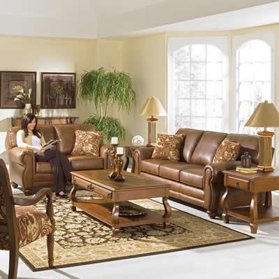 Best Home Furnishings Fitzpatrick Stationary Leather Sofa Fitzpatrick S63DP IMAGE 3
