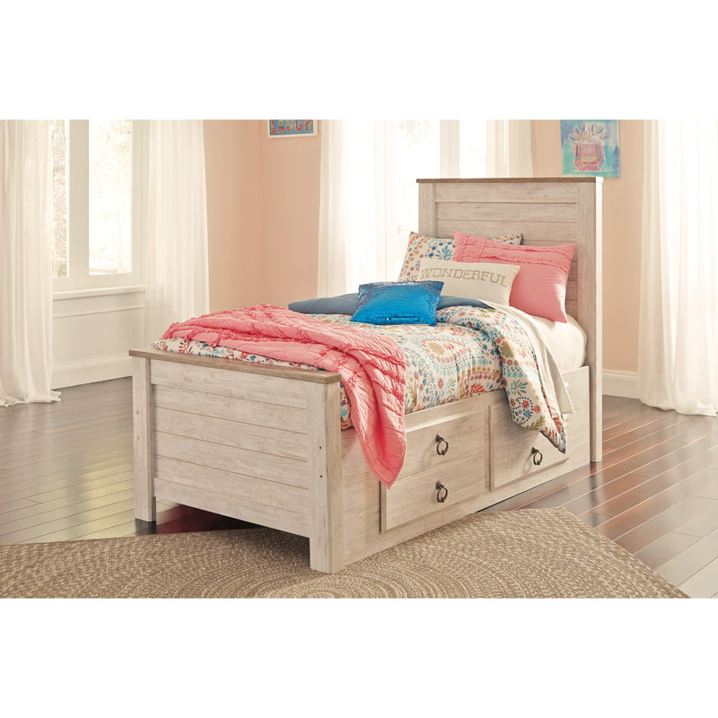 Signature Design by Ashley Willowton B267 7 pc Twin Panel Bedroom Set IMAGE 2