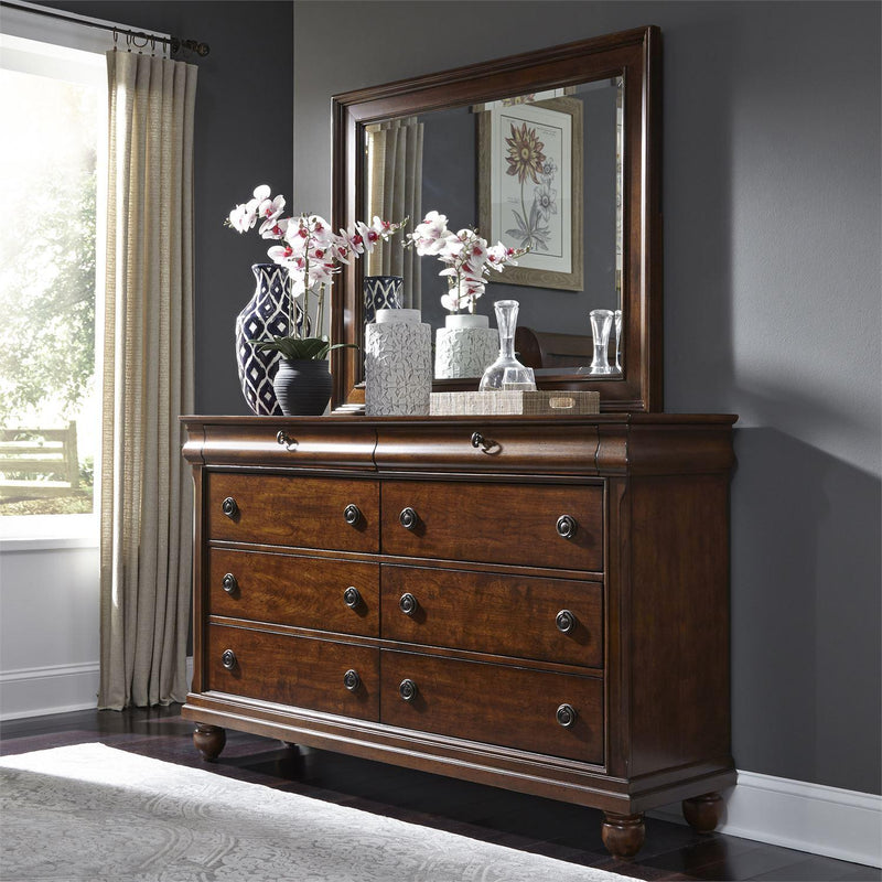 Liberty Furniture Industries Inc. Rustic Traditions 8-Drawer Dresser 589-BR31 IMAGE 11