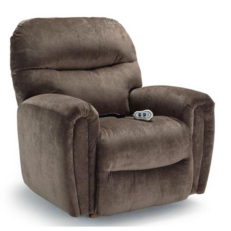 Best Home Furnishings Markson Power Fabric Recliner Markson 8NP67 IMAGE 2