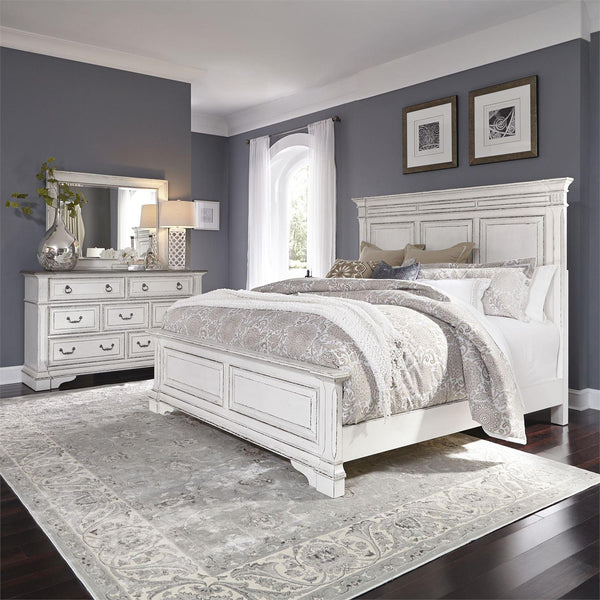 Liberty Furniture Industries Inc. Abbey Park 520-BR-KPBDM 5 pc King Panel Bedroom Set IMAGE 1