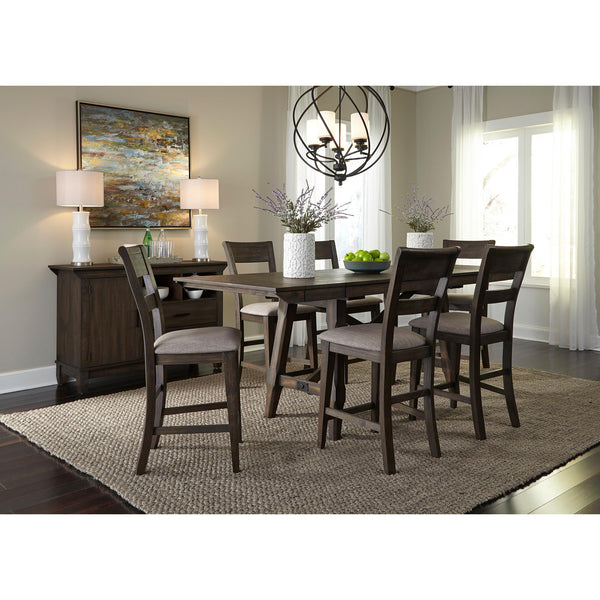 Liberty Furniture Industries Inc. Double Bridge 152-CD-7GTS 7 pc Counter Height Dining Set IMAGE 1