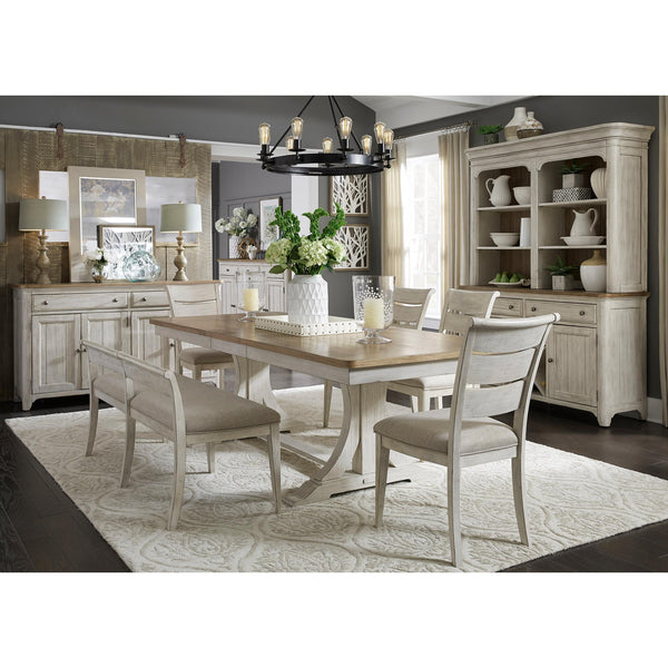 Liberty Furniture Industries Inc. Farmhouse Reimagined 652-DR-O6TRS 6 pc Dining Set IMAGE 1