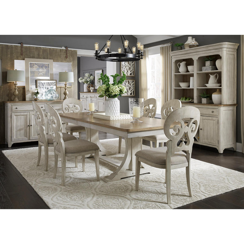 Liberty Furniture Industries Inc. Farmhouse Reimagined 652-DR-7TRS 7 pc Dining Set IMAGE 1
