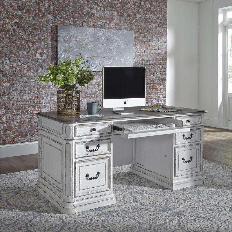 Liberty Furniture Industries Inc. Magnolia Manor 244-HOJ-CDS 5 pc Home Office Set IMAGE 2