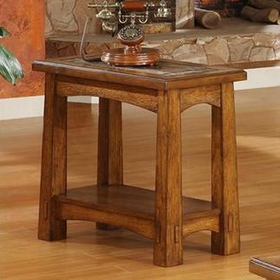 Riverside Furniture Craftsman Home Chairside Table 2911 IMAGE 1