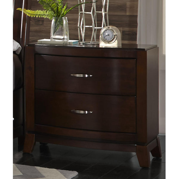 Liberty Furniture Industries Inc. Avalon 2-Drawer Nightstand 505-BR61 IMAGE 1