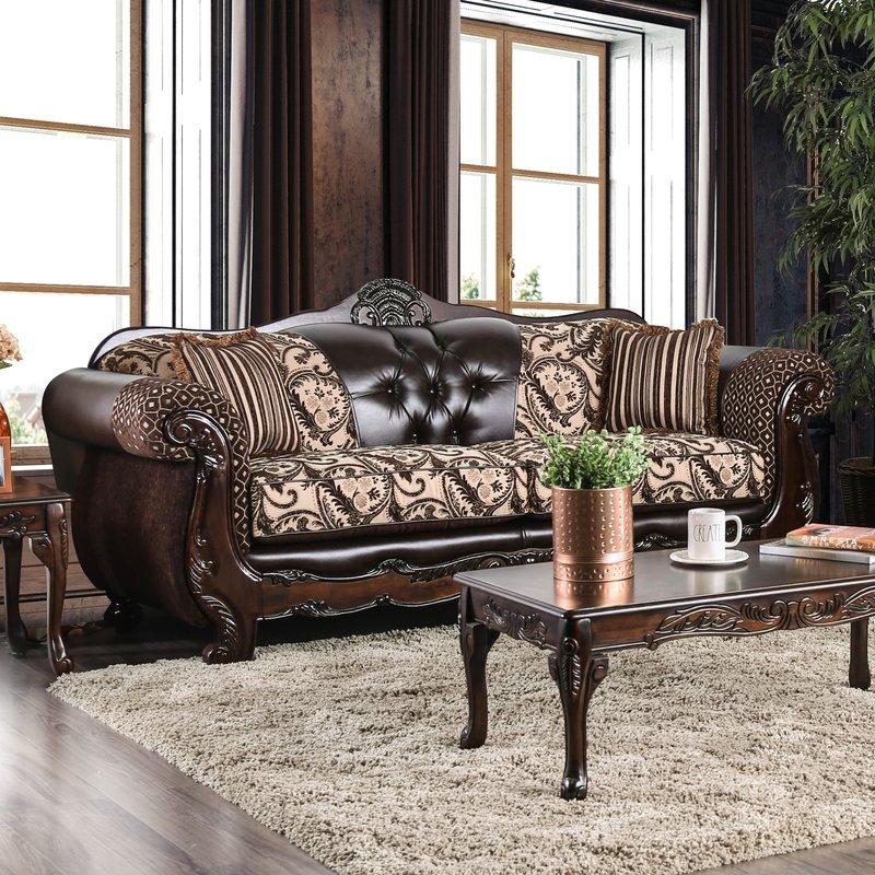 Furniture of America Quirino SM6416 2 pc Living Room Set IMAGE 2