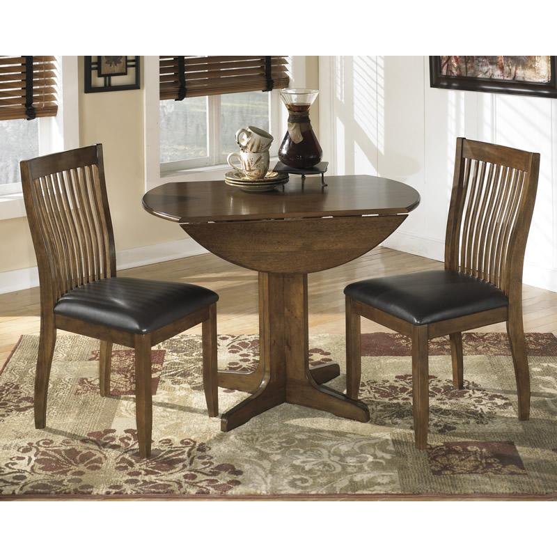 Signature Design by Ashley Round Stuman Dining Table with Pedestal Base D293-15 IMAGE 3