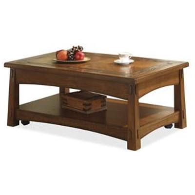 Riverside Furniture Craftsman Home Lift Top Coffee Table 2903 IMAGE 1