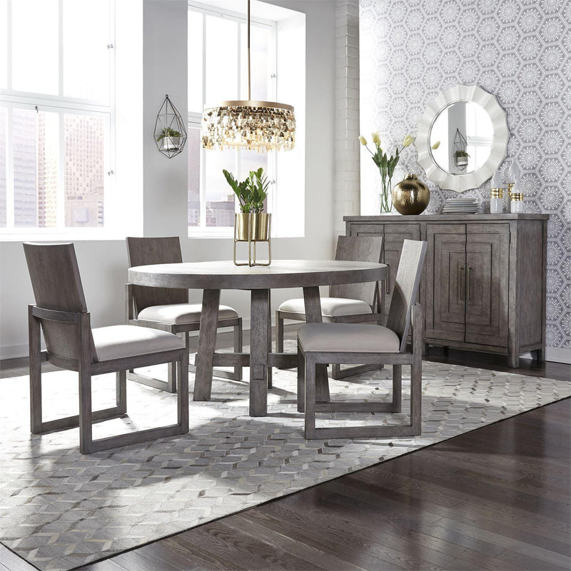 Liberty Furniture Industries Inc. Modern Farmhouse 406-DR-O5ROS 5 pc Dining Set IMAGE 1
