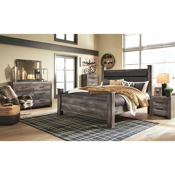 Signature Design by Ashley Wynnlow B440 6 pc King Poster Bedroom Set IMAGE 1