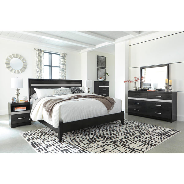Signature Design by Ashley Starberry B304 7 pc King Panel Bedroom Set IMAGE 1