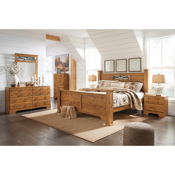 Signature Design by Ashley Bittersweet B219 7 pc King Poster Bedroom Set IMAGE 1