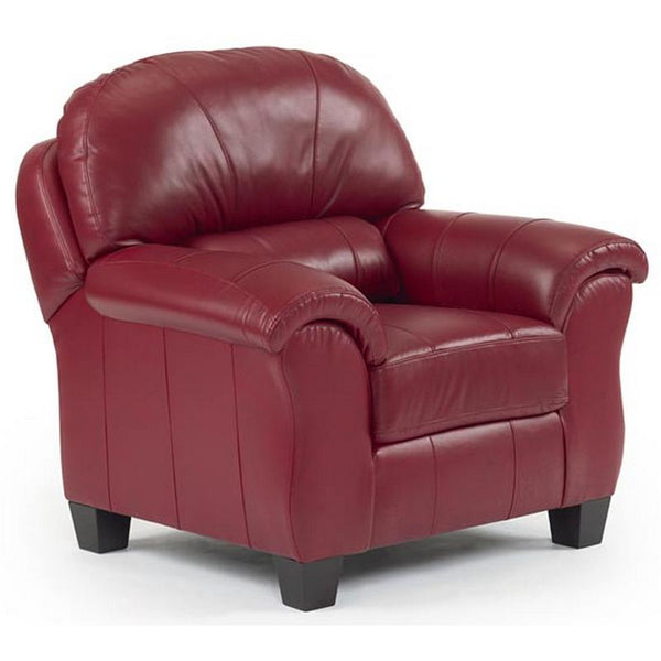 Best Home Furnishings Birkett Stationary Leather Chair C76DPLU IMAGE 1
