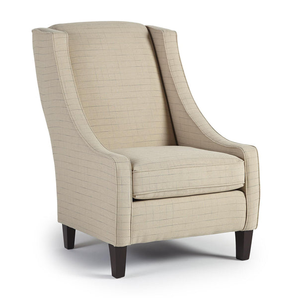 Best Home Furnishings Janice Stationary Fabric Chair Janice 2090E (Beige) IMAGE 1