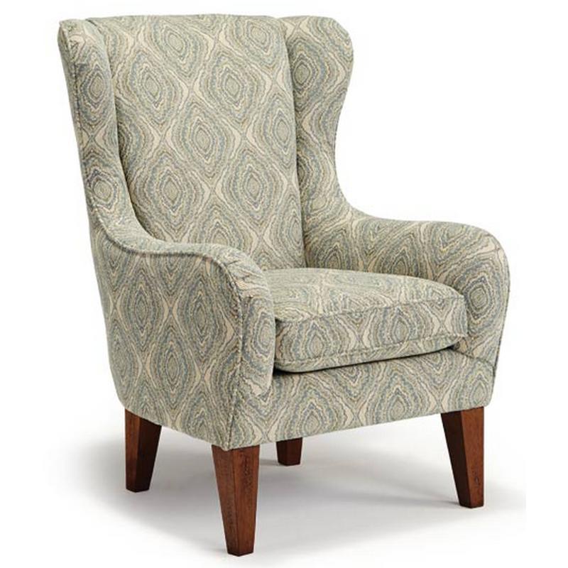 Best Home Furnishings Lorette Stationary Fabric Chair Lorette 7180DP IMAGE 1