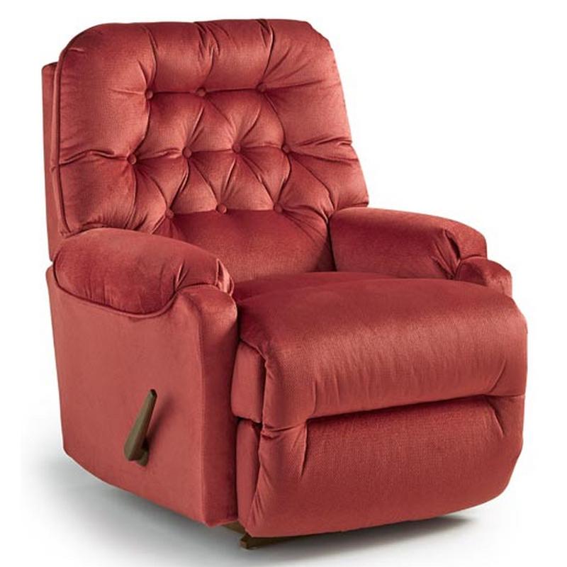 Best Home Furnishings Brena Fabric Recliner Brena 9AW24 IMAGE 1
