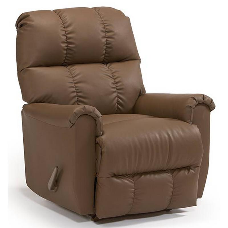 Best Home Furnishings Camryn Power Fabric Recliner Camryn 6NP64 (Brown) IMAGE 1