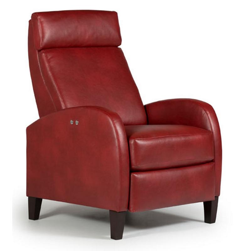 Best Home Furnishings Jette Leather look Recliner Jette 2L60E IMAGE 1
