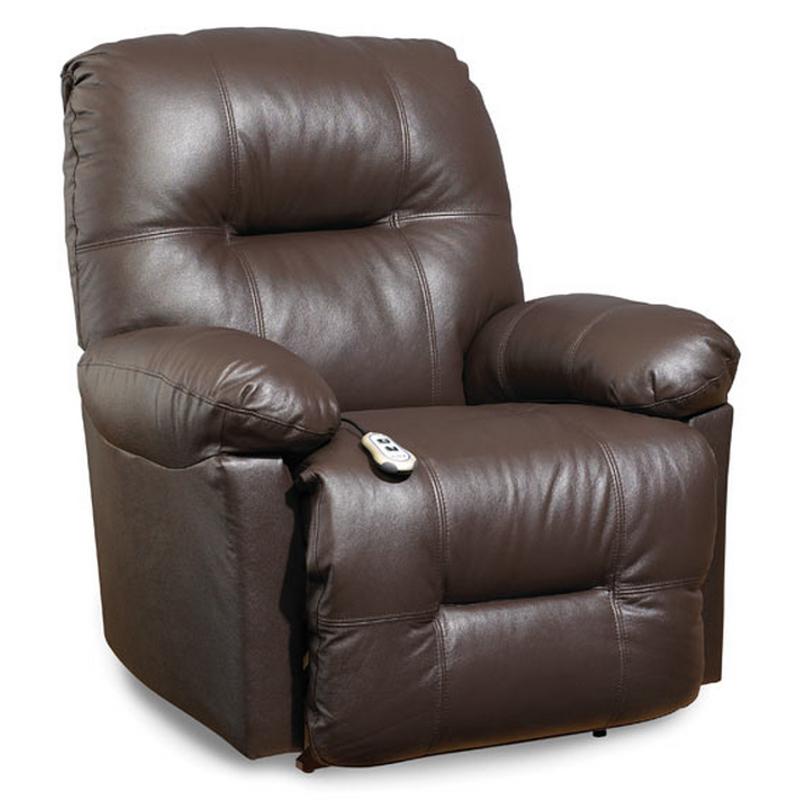 Best Home Furnishings Zaynah Power Leather Recliner 9MP27LV 71366KL IMAGE 1