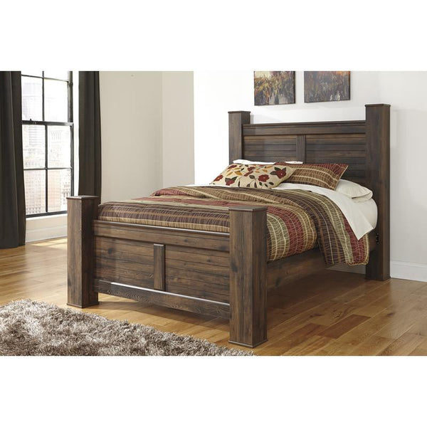 Signature Design by Ashley Quinden Queen Poster Bed B246-61/B246-67/B246-64/B246-98 IMAGE 1