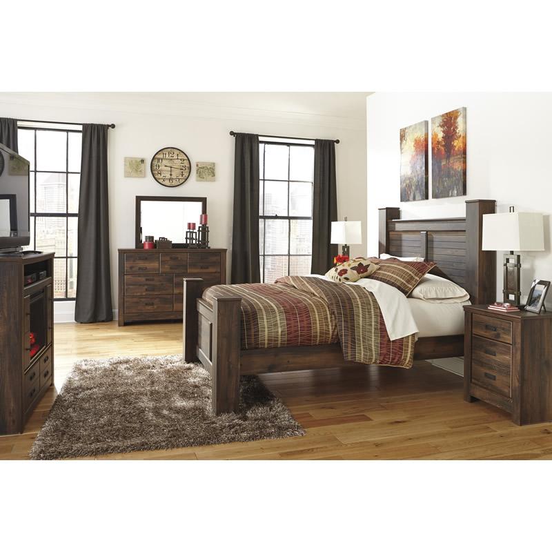 Signature Design by Ashley Quinden Queen Poster Bed B246-61/B246-67/B246-64/B246-98 IMAGE 3