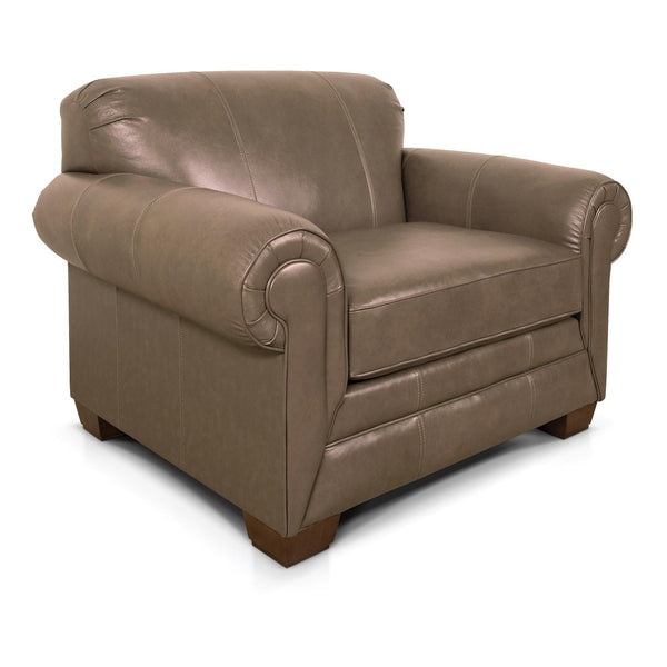England Furniture Leah Stationary Leather Chair Leah 1434AL Arm Chair IMAGE 1