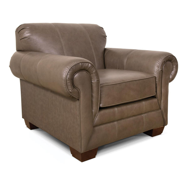 England Furniture Leah Stationary Leather Chair Leah 1434SAL Arm Chair IMAGE 1