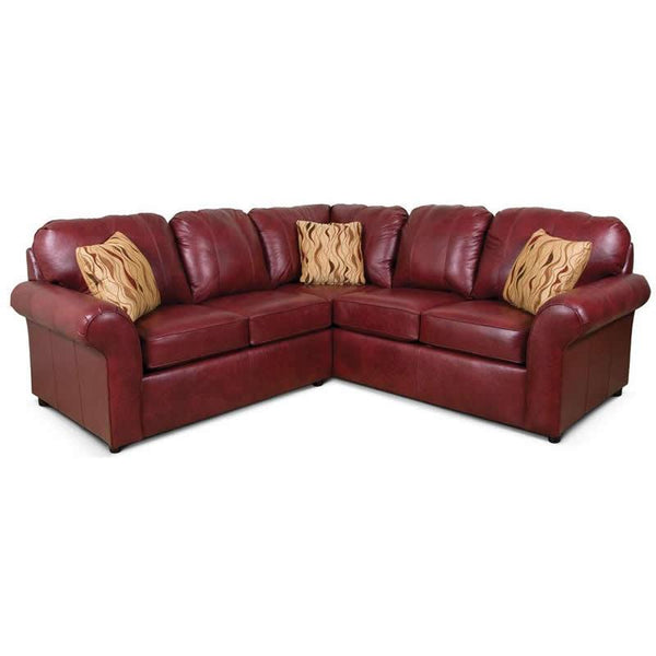 England Furniture Lachlan Leather Sectional Lachlan 2400L-Sect IMAGE 1