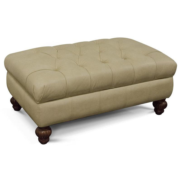 England Furniture Loudon Leather Storage Ottoman Loudon 435081L IMAGE 1