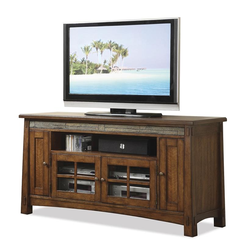 Riverside Furniture Craftsman Home TV Stand with Cable Management 2946 IMAGE 1