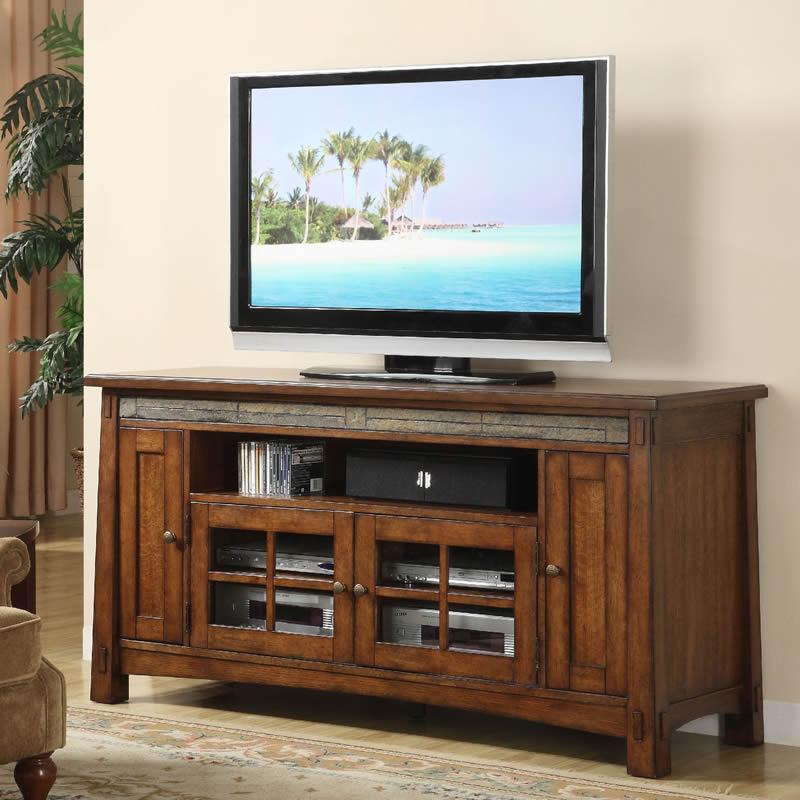 Riverside Furniture Craftsman Home TV Stand with Cable Management 2946 IMAGE 2