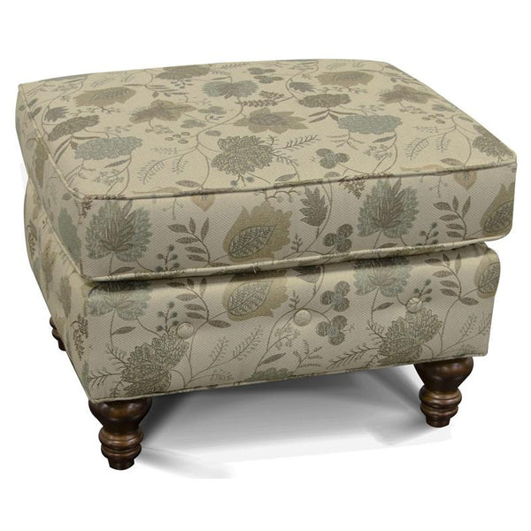 England Furniture Evans Fabric Ottoman Evans 8487 IMAGE 1