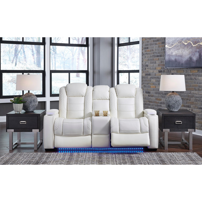 Signature Design by Ashley Party Time 37004 3 pc Power Reclining Living Room Set IMAGE 4